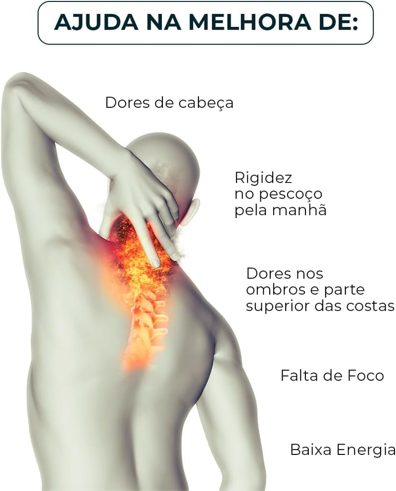 Travesseiro Cervical Coluna Relax